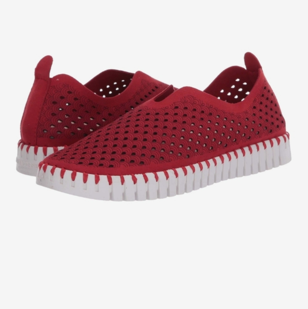 Ilse Jacobsen Tulip Sneaker Red Size 40